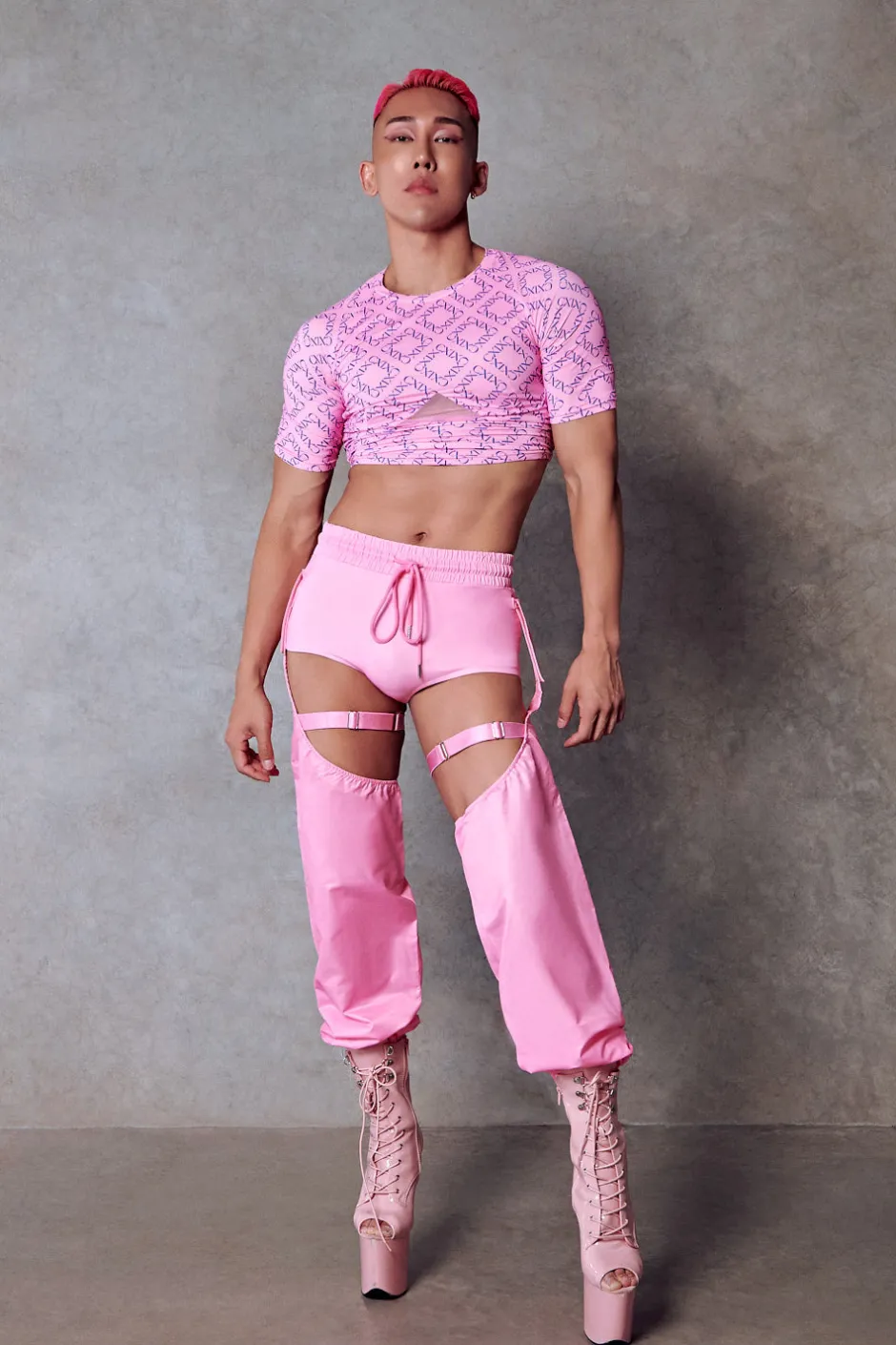 Leggings & Bikers*CXIX 119 Chaps - Pink