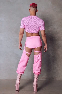 Leggings & Bikers*CXIX 119 Chaps - Pink