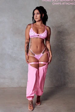 Leggings & Bikers*CXIX 119 Chaps - Pink