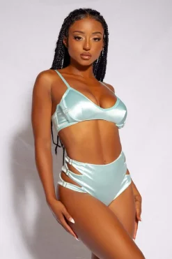 High Waisted Bottoms*CXIX Aphrodite High Waist Bottoms - Blue