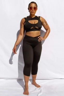 Leggings & Bikers*CXIX Capri Leggings: Classique Black