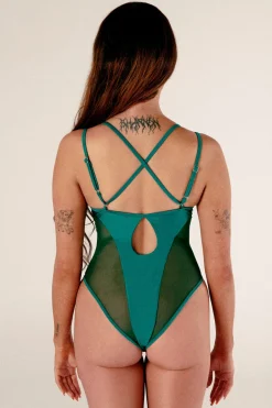 Body & Jumpsuits*CXIX Classique Bodysuit - Emerald