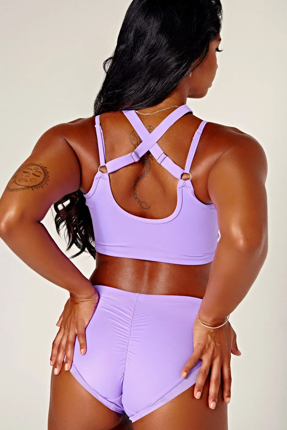 Tees & Tops*CXIX Dollhaus Choker Top - Purple