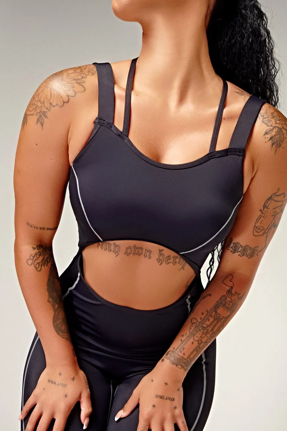 Body & Jumpsuits*CXIX Dollhaus Jumpsuit - Black