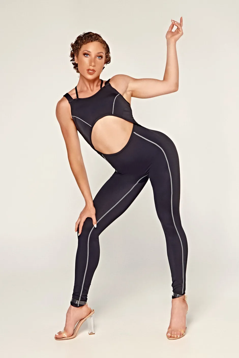 Body & Jumpsuits*CXIX Dollhaus Jumpsuit - Black