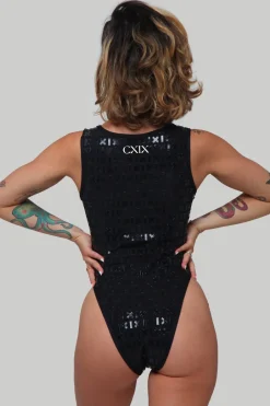 Gecko Grip™ Apparel*CXIX Gecko Grip™ Bodysuit: Black