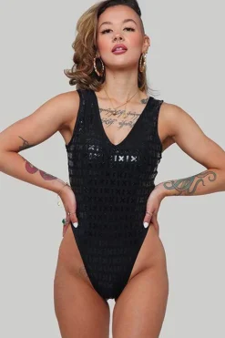 Gecko Grip™ Apparel*CXIX Gecko Grip™ Bodysuit: Black