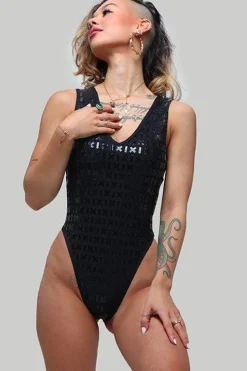 Gecko Grip™ Apparel*CXIX Gecko Grip™ Bodysuit: Black