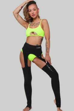 Leggings & Bikers*CXIX Gecko Grip™ Chaps: Black