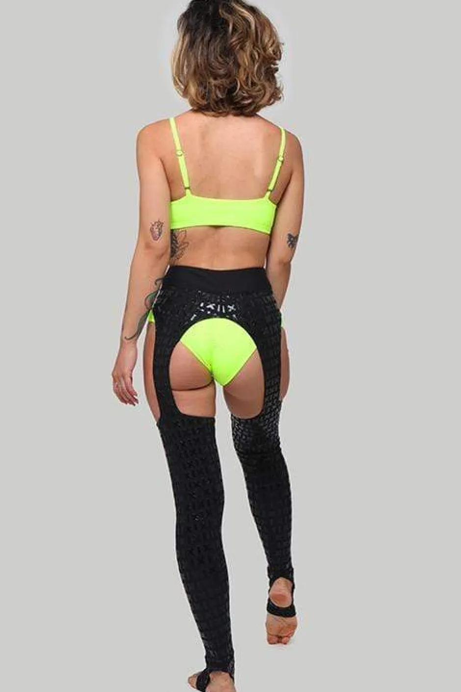 Leggings & Bikers*CXIX Gecko Grip™ Chaps: Black