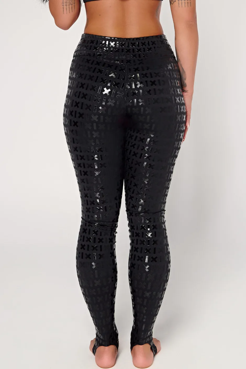 Gecko Grip™ Apparel*CXIX Gecko Grip™ Leggings: Black Waistband Grip