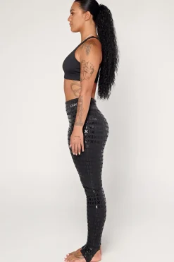 Gecko Grip™ Apparel*CXIX Gecko Grip™ Leggings: Black Waistband Grip