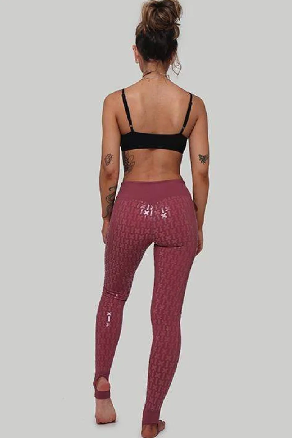 Leggings & Bikers*CXIX Gecko Grip™ Leggings: Mauve