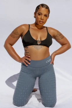 Gecko Grip™ Apparel*CXIX Gecko Grip™ Leggings: Steel Blue