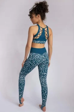 Leggings & Bikers*CXIX Gecko Grip™ Leggings: Twilight Leopard