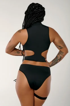 High Waisted Bottoms*CXIX High Waist Bottom - Black