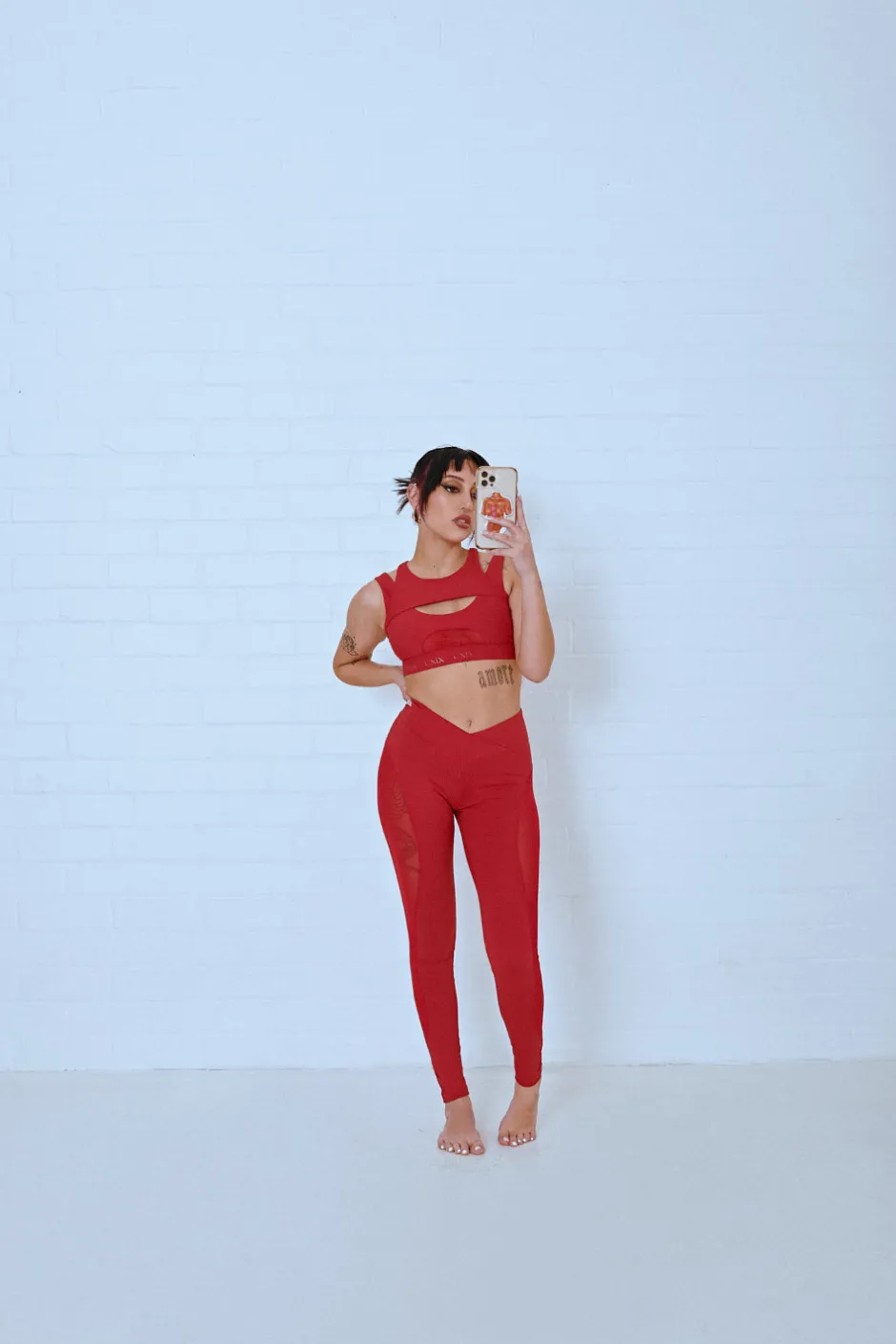 Tees & Tops*CXIX Instabaddie Top - Chilli