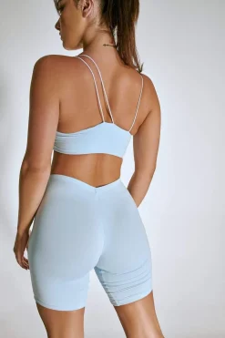 Leggings & Bikers*CXIX Luxlounge Biker Shorts - Baby Blue