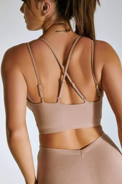 Tees & Tops*CXIX Luxlounge Triangle Top - Taupe