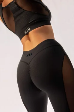 Tees & Tops*CXIX Nyx Top - Black Croc