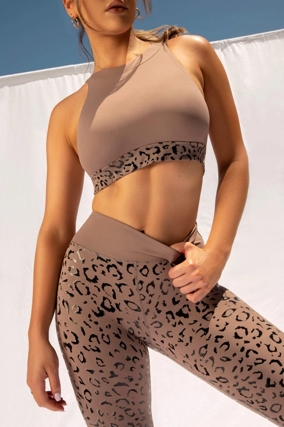 Tees & Tops*CXIX Nyx Top: Dusky Leopard