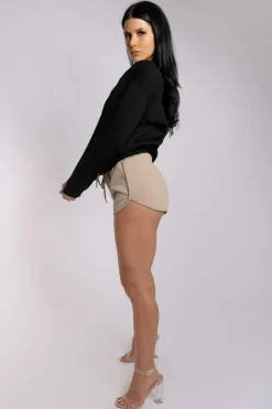 Joggers & Jumpers*CXIX Off-Duty Short - Fawn