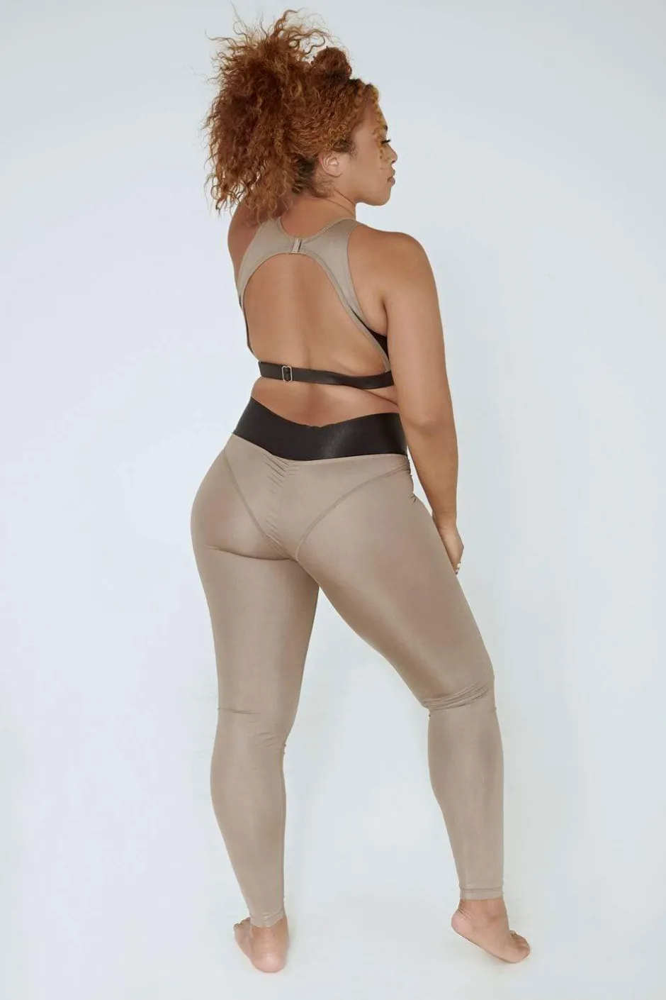Leggings & Bikers*CXIX Snatched Leggings - Mink