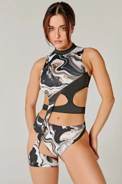 Tees & Tops*CXIX Solo Garter Top - Spaced
