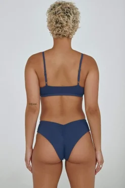 Cheeky Bottoms*CXIX The Hills Bottoms - Ribbed Navy
