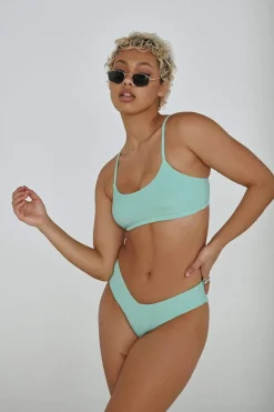 Cheeky Bottoms*CXIX The Hills Bottoms - Ribbed Mint