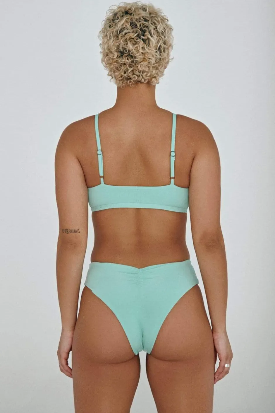Cheeky Bottoms*CXIX The Hills Bottoms - Ribbed Mint