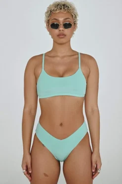 Cheeky Bottoms*CXIX The Hills Bottoms - Ribbed Mint