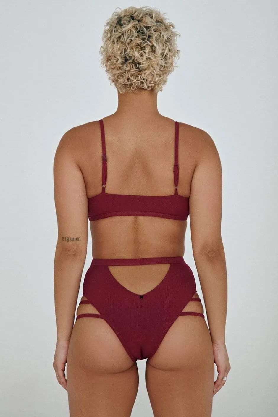 Tees & Tops*CXIX The Hills Raree Top - Ribbed Plum