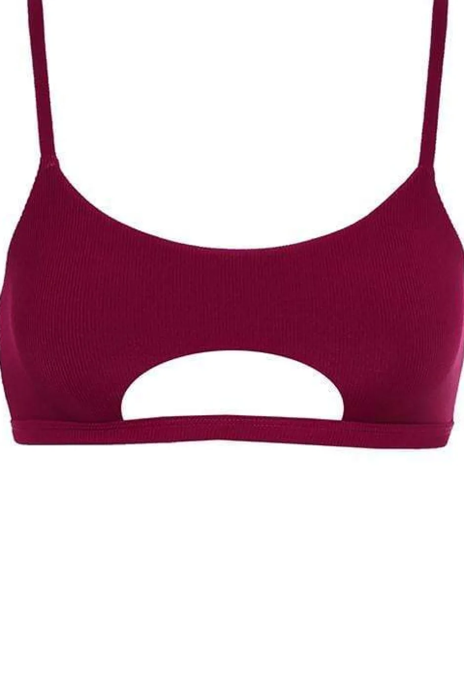 Tees & Tops*CXIX The Hills Raree Top - Ribbed Plum