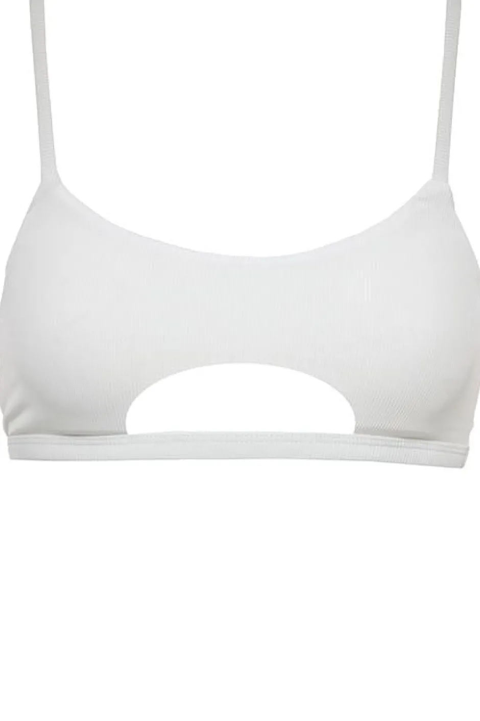 Tees & Tops*CXIX The Hills Raree Top - Ribbed White