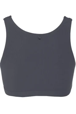 Tees & Tops*CXIX The Valley Top - Ribbed Dark Grey